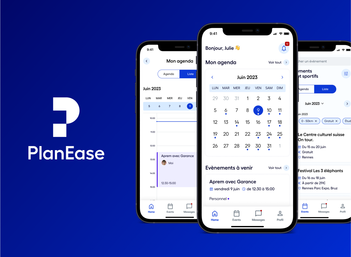 Apercu design system Plan Ease